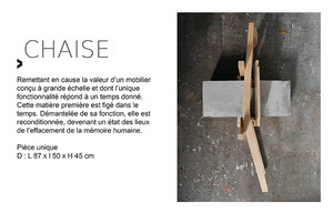 chaise beton atelier dkf