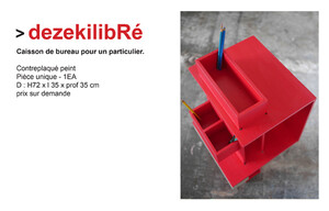 desequilibre caisson bureau atelier dkf